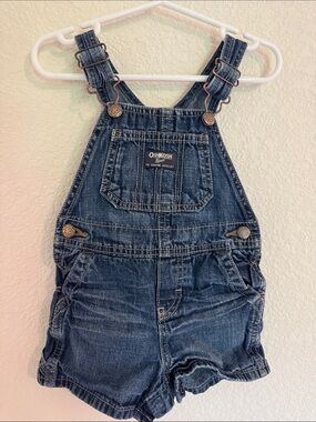 OshKosh B'gosh Indigo Denim Shortall Romper